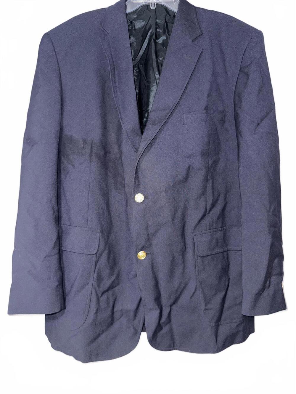David Taylor Men's Navy Blue Blazer Suit Jacket